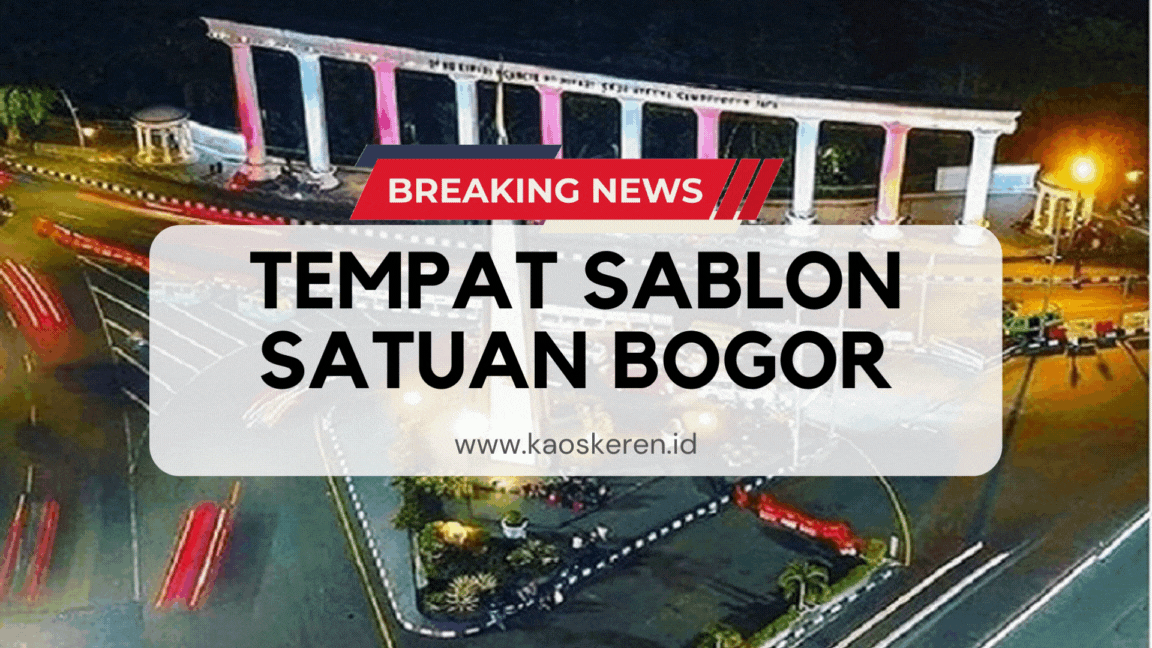 Tempat Sablon Satuan Kota Bogor